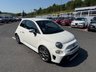 USED 2019 69 ABARTH 595 1.4 T-Jet Turismo 70th Hatchback 3dr Petrol Manual Euro 6 (165 bhp) Turismo 165bhp Manual. White / Black Abarth leather, only 26,000 miles