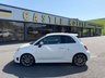USED 2019 69 ABARTH 595 1.4 T-Jet Turismo 70th Hatchback 3dr Petrol Manual Euro 6 (165 bhp) Turismo 165bhp Manual. White / Black Abarth leather, only 26,000 miles