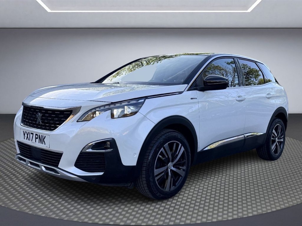 USED 2017 17 PEUGEOT 3008 1.2 PureTech GT Line SUV 5dr Petrol EAT Euro 6 (s/s) (130 ps) APPLE CARPLAY+ R/CAMERA+NAV+XENON