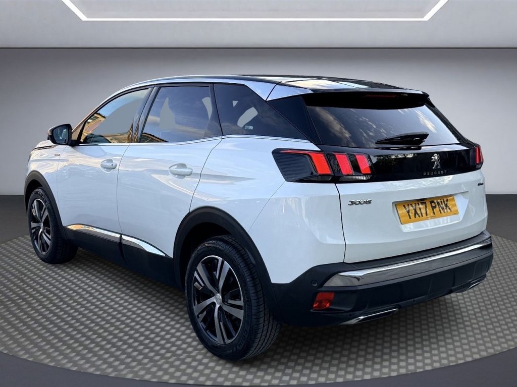 USED 2017 17 PEUGEOT 3008 1.2 PureTech GT Line SUV 5dr Petrol EAT Euro 6 (s/s) (130 ps) APPLE CARPLAY+ R/CAMERA+NAV+XENON