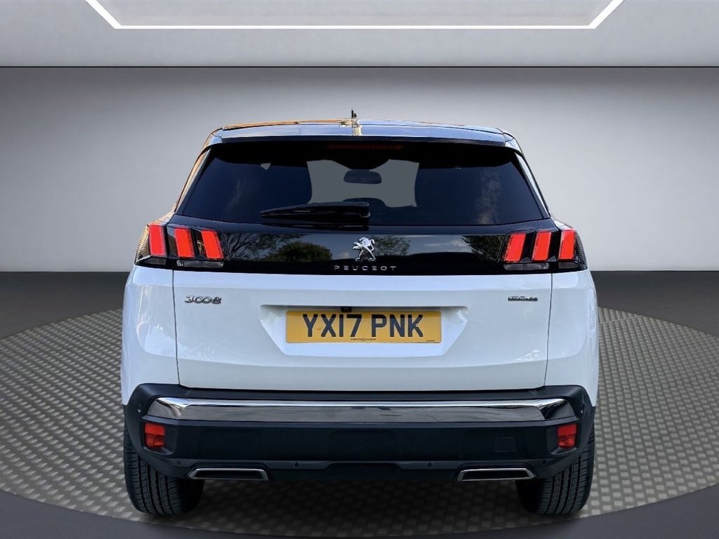 USED 2017 17 PEUGEOT 3008 1.2 PureTech GT Line SUV 5dr Petrol EAT Euro 6 (s/s) (130 ps) APPLE CARPLAY+ R/CAMERA+NAV+XENON