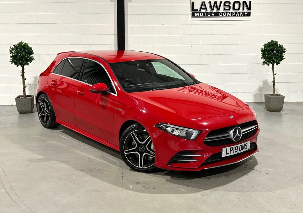 USED 2019 19 MERCEDES-BENZ A-CLASS 2.0 A35 AMG Hatchback 5dr Petrol SpdS DCT 4MATIC Euro 6 (s/s) (306 ps) 