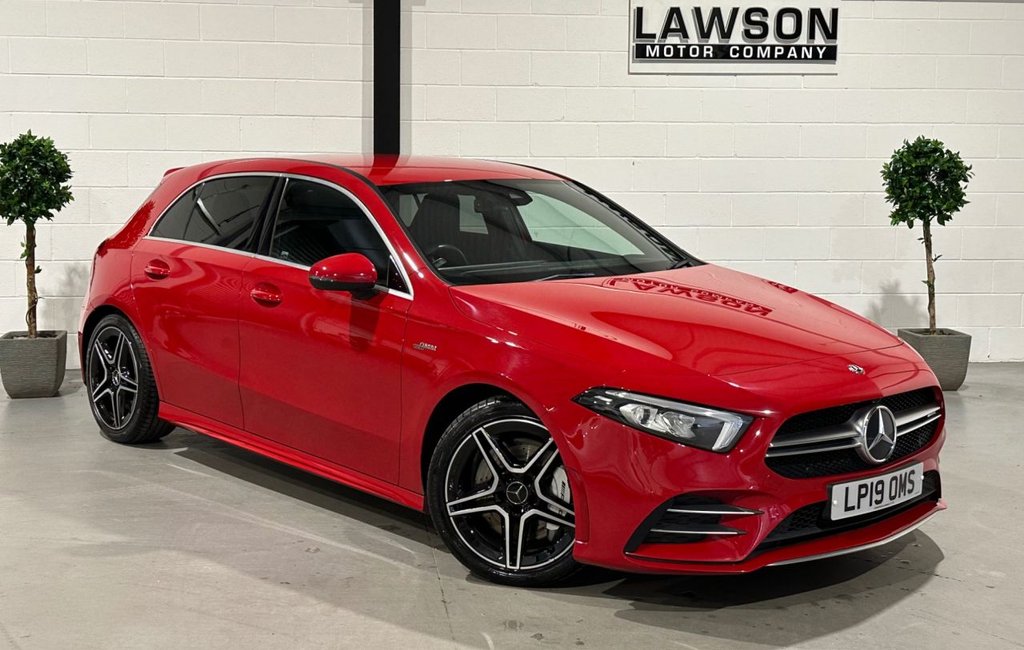 USED 2019 19 MERCEDES-BENZ A-CLASS 2.0 A35 AMG Hatchback 5dr Petrol SpdS DCT 4MATIC Euro 6 (s/s) (306 ps) 