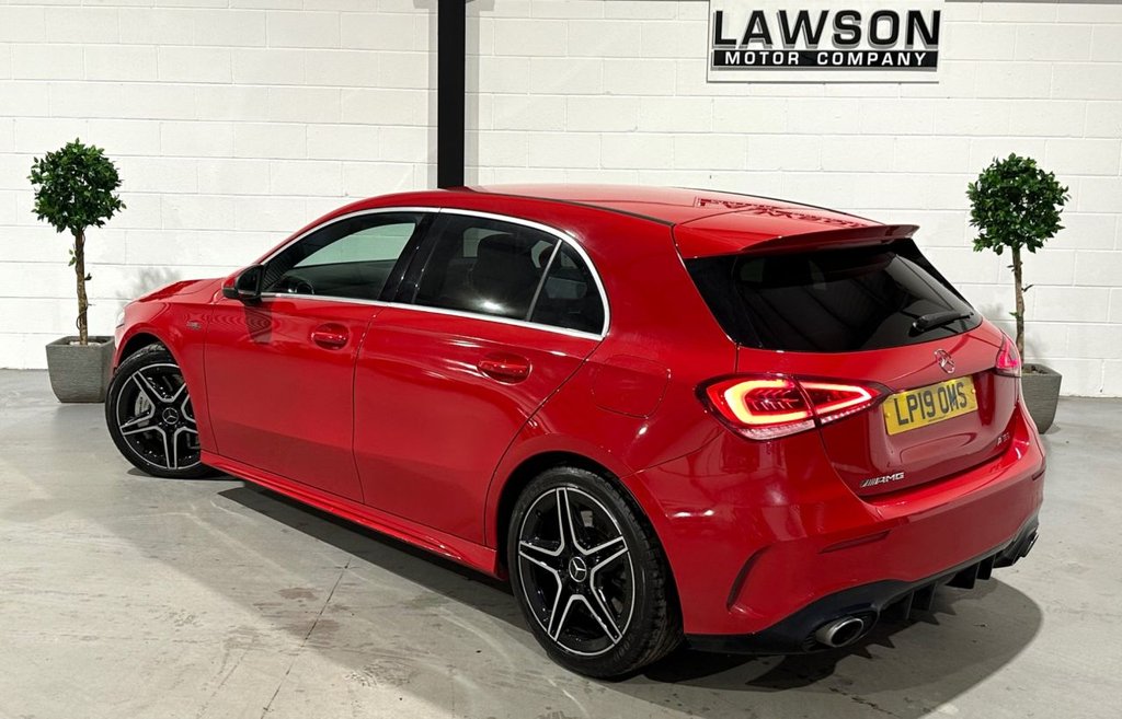 USED 2019 19 MERCEDES-BENZ A-CLASS 2.0 A35 AMG Hatchback 5dr Petrol SpdS DCT 4MATIC Euro 6 (s/s) (306 ps) 