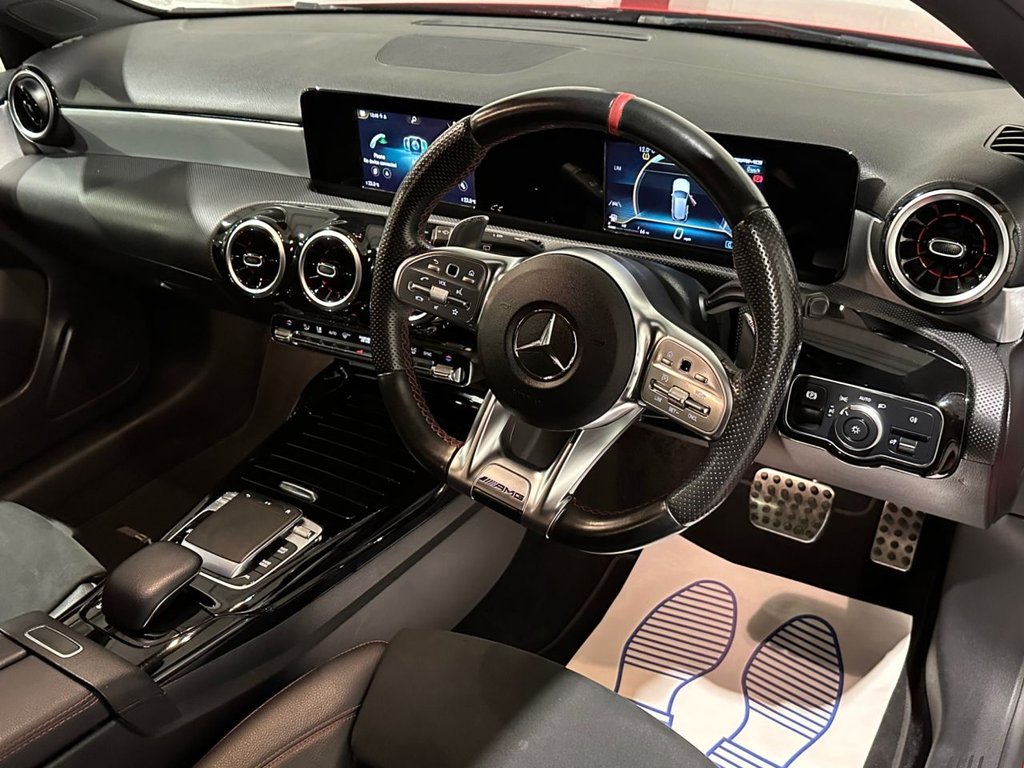 USED 2019 19 MERCEDES-BENZ A-CLASS 2.0 A35 AMG Hatchback 5dr Petrol SpdS DCT 4MATIC Euro 6 (s/s) (306 ps) 