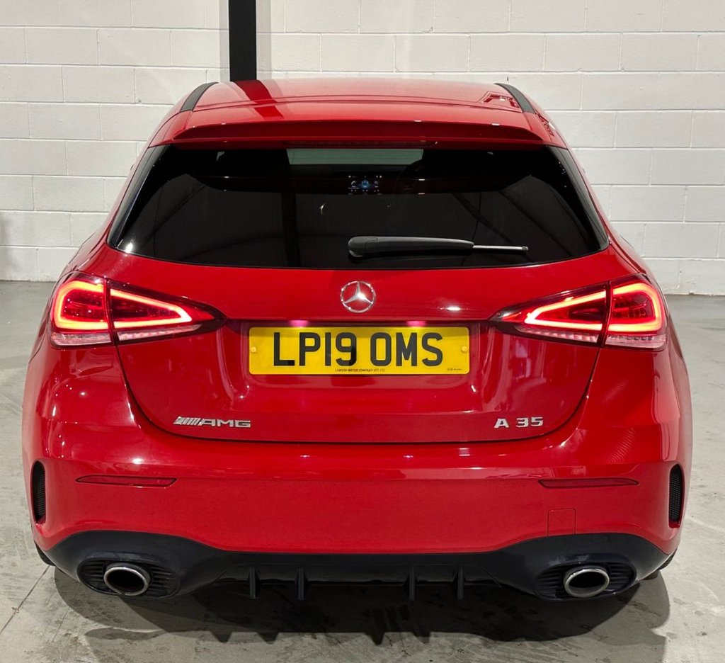 USED 2019 19 MERCEDES-BENZ A-CLASS 2.0 A35 AMG Hatchback 5dr Petrol SpdS DCT 4MATIC Euro 6 (s/s) (306 ps) 