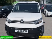 USED 2022 71 CITROEN BERLINGO White 1.5 BlueHDi Enterprise M Pro van, 38,000 miles, Euro 6, 6-Speed manual, A/C, Bluetooth, Cruise Control, DAB, rear sensors. Plus VAT @ 20%! This 2022 Citroen Berlingo Enterprise M Pro boasts an exceptionally low mileage of just 38,000 miles, making it a standout choice for those seeking a nearly new vehicle. This one owner van has a full service history serviced at 14K, 22K, 28K, 36K with its last service completed on 17th December 2025 at 36,030 miles. It is powered by an efficient 1.5 litre BlueHDi diesel engine, meeting Euro 6 emission standards. For your peace of mind, a 12 month MOT will be provided upon purchase. Inside, you'l