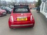 USED 2012 12 FIAT 500C 0.9 TwinAir Lounge Convertible 2dr Petrol Manual Euro 5 (s/s) (85 bhp) Air Con , Low Road Tax