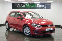 USED 2015 64 VOLKSWAGEN GOLF 1.6 TDI BlueMotion Tech S Euro 5 (s/s) 5dr Service History, 2 Keys
