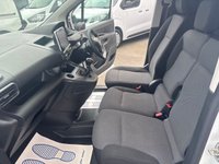 USED 2022 71 PEUGEOT PARTNER White 1.5 BlueHDi 950 Professional Premium LWB van, 39,000 miles, Euro 6, 5-speed manual, A/C, Bluetooth, cruise, rear sensors. Plus VAT @ 20%! This 2022 Peugeot Partner is a standout example, boasting a single owner and an exceptionally low mileage of just 39,000 miles for its age, complemented by a full service history at 9K, 23k, 31K, 36K with its last service completed on 2026-01-14 at 36,996 miles. This LWB Euro 6 6dr Panel Van, powered by a 1.5L BlueHDi diesel engine, features the Professional Premium trim and includes practical twin sliding side doors. Inside, you'll find the innovative PEUGEOT i-Cockpit with a head up display an