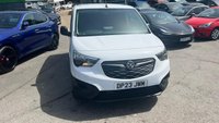 USED 2023 23 VAUXHALL COMBO White 1.5 Turbo D 2300 Prime van, Euro 6, 6-speed manual, Air Conditioning, Bluetooth, Cruise Control, DAB radio. Plus VAT @ 20%! This 2023 Vauxhall Combo, a 1.5 Turbo D 2300 Prime L2 H1 Euro 6 (s/s) 6dr, stands out with its single owner history and comprehensive full service record at 19K, 42K, and 58K , most recently serviced at 58,246 miles on 17th March 2026. This Turbo D 2300 Prime variant, in Prime trim, is equipped with a 1.5L Diesel Engine and meets Euro 6 emission standards. For your peace of mind, it comes with a 3 month warranty and a 12 month MOT provided on purchase. Notable features include a Radio with a 5in