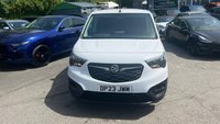USED 2023 23 VAUXHALL COMBO White 1.5 Turbo D 2300 Prime van, Euro 6, 6-speed manual, Air Conditioning, Bluetooth, Cruise Control, DAB radio. Plus VAT @ 20%! This 2023 Vauxhall Combo, a 1.5 Turbo D 2300 Prime L2 H1 Euro 6 (s/s) 6dr, stands out with its single owner history and comprehensive full service record at 19K, 42K, and 58K , most recently serviced at 58,246 miles on 17th March 2026. This Turbo D 2300 Prime variant, in Prime trim, is equipped with a 1.5L Diesel Engine and meets Euro 6 emission standards. For your peace of mind, it comes with a 3 month warranty and a 12 month MOT provided on purchase. Notable features include a Radio with a 5in