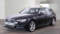 USED 2018 18 AUDI A4 AVANT 1.4 TFSI S line Estate 5dr Petrol Manual Euro 6 (s/s) (150 ps) ELECTRIC POWER TAILGATE, HALF LEATHER WITH HEATED SEATS ,FRONT AND REAR PARKING SENSORS