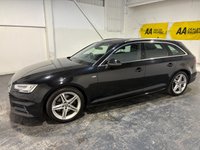 USED 2018 18 AUDI A4 AVANT 1.4 TFSI S line Estate 5dr Petrol Manual Euro 6 (s/s) (150 ps) ELECTRIC POWER TAILGATE, HALF LEATHER WITH HEATED SEATS ,FRONT AND REAR PARKING SENSORS