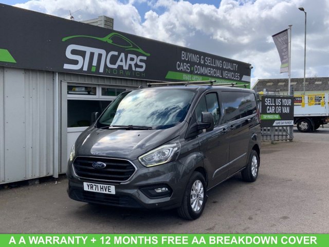 View our Ford Transit Custom 2.0 280 EcoBlue Limited Panel Van 5dr Diesel Manual L1 H1 Euro 6 (s/s) (130 ps)