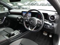 USED 2021 21 MERCEDES-BENZ A-CLASS 1.3 A250e 15.6kWh AMG Line (Executive) 5d Petrol Plug-in Hybrid 8G-DCT 218 S/S 1 OWNER, GOOD SERVICE HISTORY, DIGITAL DASH, SAT NAV, APPLE CARPLAY / ANDROID, REAR CAMERA, PARK ASSIST, FRONT & REAR PARKING SENSORS, HEATED SEATS, LANE KEEPING ASSIST, DAB RADIO, BLUETOOTH, CRUISE CONTROL & SPEED LIMITER, VOICE CONTROL, AUTOMATIC GEARBOX, START STOP, LED LIGHTS & DAYTIME RUNNING LIGHTS, 18 INCH ALLOY WHEELS, PRIVACY GLASS, LEATHER ALCANTARA INTERIOR, TIPTRONIC LEATHER FLAT BOTTOM MFSWA, POWER FOLDING MIRRORS, KEYLESS START, RAIN & LIGHT SENSORS