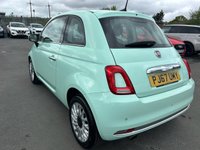 USED 2017 67 FIAT 500 1.2 Petrol, Lounge Edition, 3 Door Hatchback, Manual, Euro 6. FULL 12 MONTH MOT WITH EVERY CAR
