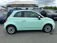 USED 2017 67 FIAT 500 1.2 Petrol, Lounge Edition, 3 Door Hatchback, Manual, Euro 6. FULL 12 MONTH MOT WITH EVERY CAR