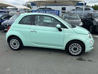 USED 2017 67 FIAT 500 1.2 Petrol, Lounge Edition, 3 Door Hatchback, Manual, Euro 6. FULL 12 MONTH MOT WITH EVERY CAR