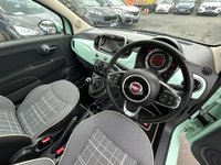 USED 2017 67 FIAT 500 1.2 Petrol, Lounge Edition, 3 Door Hatchback, Manual, Euro 6. FULL 12 MONTH MOT WITH EVERY CAR