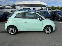 USED 2017 67 FIAT 500 1.2 Petrol, Lounge Edition, 3 Door Hatchback, Manual, Euro 6. FULL 12 MONTH MOT WITH EVERY CAR