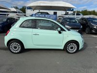 USED 2017 67 FIAT 500 1.2 Petrol, Lounge Edition, 3 Door Hatchback, Manual, Euro 6. FULL 12 MONTH MOT WITH EVERY CAR