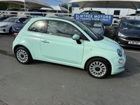 USED 2017 67 FIAT 500 1.2 Petrol, Lounge Edition, 3 Door Hatchback, Manual, Euro 6. FULL 12 MONTH MOT WITH EVERY CAR
