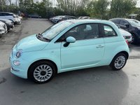 USED 2017 67 FIAT 500 1.2 Petrol, Lounge Edition, 3 Door Hatchback, Manual, Euro 6. FULL 12 MONTH MOT WITH EVERY CAR