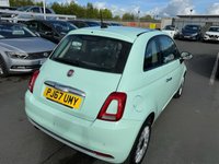 USED 2017 67 FIAT 500 1.2 Petrol, Lounge Edition, 3 Door Hatchback, Manual, Euro 6. FULL 12 MONTH MOT WITH EVERY CAR