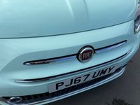 USED 2017 67 FIAT 500 1.2 Petrol, Lounge Edition, 3 Door Hatchback, Manual, Euro 6. FULL 12 MONTH MOT WITH EVERY CAR