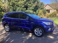 USED 2017 FORD KUGA 1.5 TDCi Zetec SUV 5dr Diesel Manual Euro 6 (s/s) (120 ps) *FULL SERVICE HISTORY* SAT NAV-BLUETOOTH-CRUISE CTRL-X2 KEYS