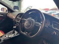 USED 2015 15 AUDI S5 3.0 TFSI V6 Black Edition Sportback 5dr Petrol S Tronic quattro Euro 6 (s/s) (333 ps)+2 KEYS+NAV+CAMERA+CRUISE+2 FORMER KEEPERS+LEATHER/HEATED/ELECTIC SEATS+RED AND BLACK 2TONE LEATHER+SENSORS+AIRCON+FOLDING MIRRORS 2 KEYS+NAV+CAMERA+CRUISE+2 FORMER KEEPERS+LEATHER/HEATED/ELECTIC SEATS+RED AND BLACK 2TONE LEATHER+SENSORS+AIRCON+FOLDING MIRRORS+BLUETOOTH+AUX+DAB+HPI CLEAR