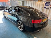 USED 2015 15 AUDI S5 3.0 TFSI V6 Black Edition Sportback 5dr Petrol S Tronic quattro Euro 6 (s/s) (333 ps)+2 KEYS+NAV+CAMERA+CRUISE+2 FORMER KEEPERS+LEATHER/HEATED/ELECTIC SEATS+RED AND BLACK 2TONE LEATHER+SENSORS+AIRCON+FOLDING MIRRORS 2 KEYS+NAV+CAMERA+CRUISE+2 FORMER KEEPERS+LEATHER/HEATED/ELECTIC SEATS+RED AND BLACK 2TONE LEATHER+SENSORS+AIRCON+FOLDING MIRRORS+BLUETOOTH+AUX+DAB+HPI CLEAR