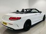 USED 2017 67 MERCEDES-BENZ C-CLASS 2.1 C250d AMG Line Cabriolet 2dr Diesel G-Tronic+ Euro 6 (s/s) (204 ps) Polar White | Black Styling Pack | Panamerica Style Grille | 20 Inch AMG Style Wheels | Heated Black Leather Interior