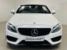 USED 2017 67 MERCEDES-BENZ C-CLASS 2.1 C250d AMG Line Cabriolet 2dr Diesel G-Tronic+ Euro 6 (s/s) (204 ps) Polar White | Black Styling Pack | Panamerica Style Grille | 20 Inch AMG Style Wheels | Heated Black Leather Interior