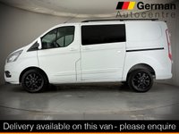 USED 2022 72 FORD TRANSIT CUSTOM 2.0 320 EcoBlue Limited Crew Van Double Cab 5dr Diesel Auto L1 H1 Euro 6 (170 ps) *EURO 6 ULEZ COMPLIANT*SWB*AUTO