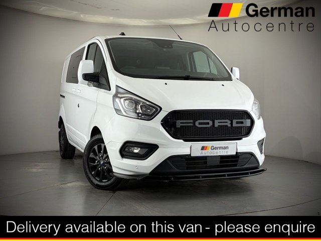 View our Ford Transit Custom 2.0 320 EcoBlue Limited Crew Van Double Cab 5dr Diesel Auto L1 H1 Euro 6 (170 ps)