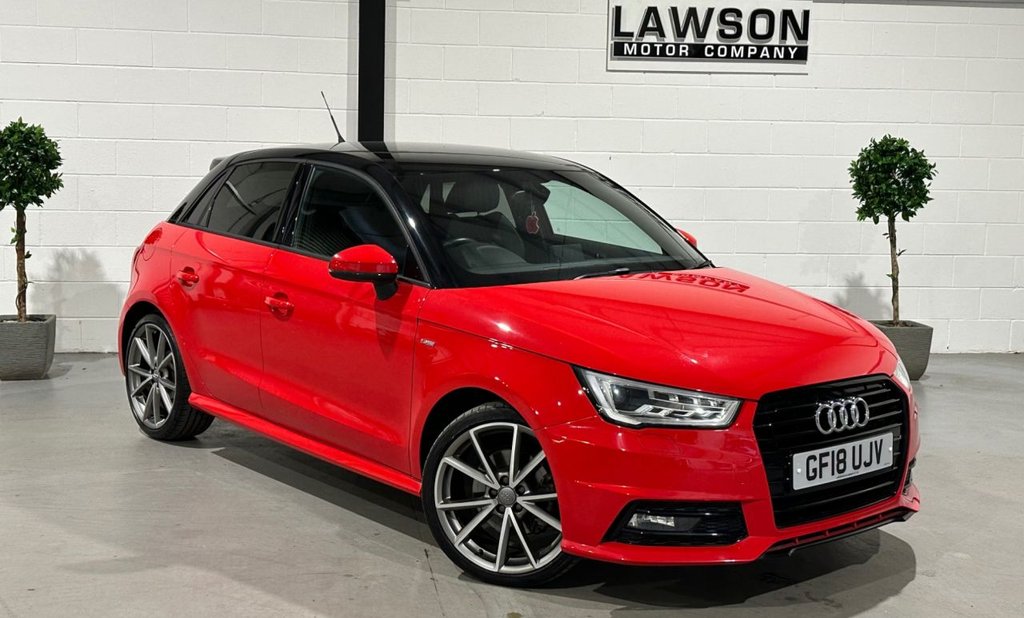 USED 2018 18 AUDI A1 1.4 TFSI Black Edition Sportback 5dr Petrol S Tronic Euro 6 (s/s) (Nav) (125 ps) 