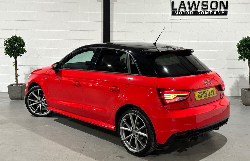 USED 2018 18 AUDI A1 1.4 TFSI Black Edition Sportback 5dr Petrol S Tronic Euro 6 (s/s) (Nav) (125 ps) 