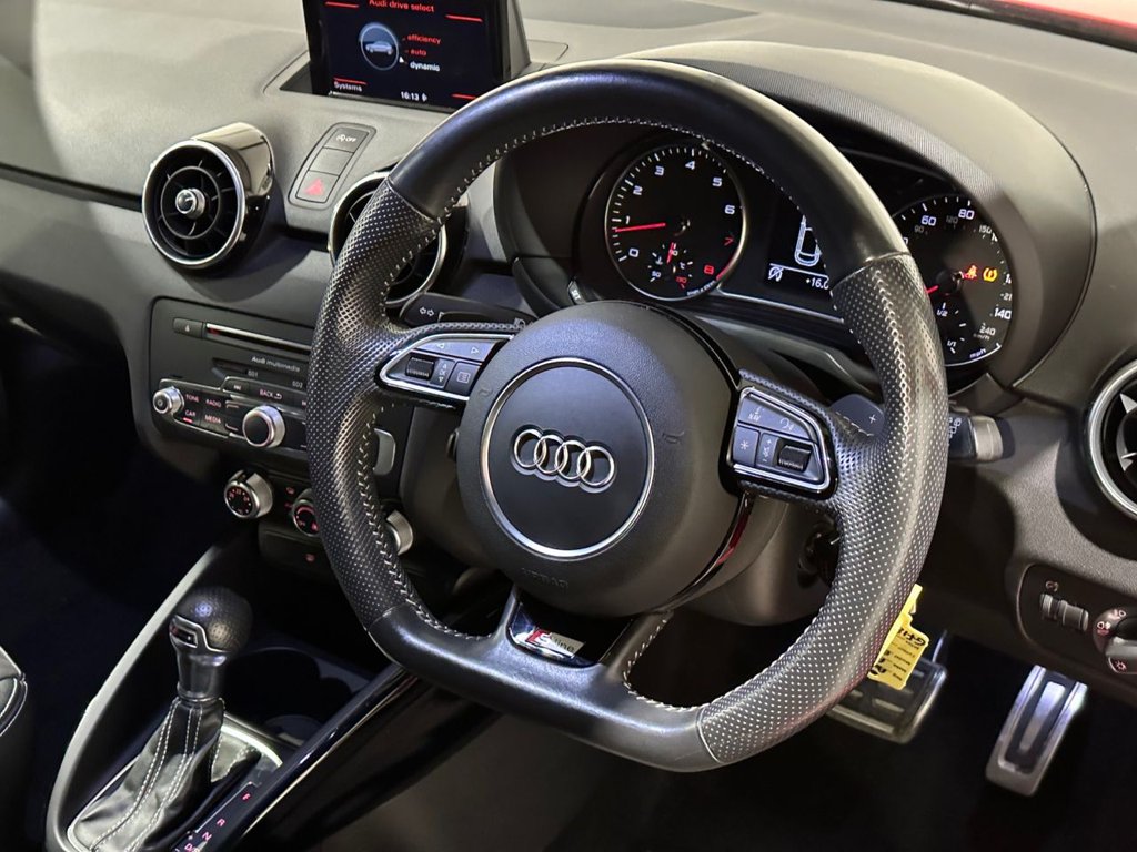 USED 2018 18 AUDI A1 1.4 TFSI Black Edition Sportback 5dr Petrol S Tronic Euro 6 (s/s) (Nav) (125 ps) 