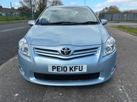USED 2010 10 TOYOTA AURIS 1.4 D-4D TR Hatchback 5dr Diesel MultiMode Euro 4 (90 ps) AUTOMATIC* PADDLE SHIFT* 13 MAIN DEALER SERVICE STAMPS* DUAL CLIMATE CONTROL WITH AIR CON* AM / FM RADIO* CD PLAYER* AUX* USB* REMOTE CENTRAL LOCKING WITH 2 KEYS* ELECTRIC WINDOWS & MIRRORS