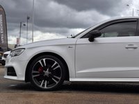 USED 2018 18 AUDI A3 1.5 TFSI CoD S line Sportback 5dr Petrol Manual Euro 6 (s/s) (150 ps) CAR PLAY | PARKING AID | S-NAV | UNMARKED DIAMOND CUT ALLOYS