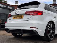 USED 2018 18 AUDI A3 1.5 TFSI CoD S line Sportback 5dr Petrol Manual Euro 6 (s/s) (150 ps) CAR PLAY | PARKING AID | S-NAV | UNMARKED DIAMOND CUT ALLOYS