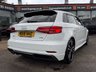 USED 2018 18 AUDI A3 1.5 TFSI CoD S line Sportback 5dr Petrol Manual Euro 6 (s/s) (150 ps) CAR PLAY | PARKING AID | S-NAV | UNMARKED DIAMOND CUT ALLOYS