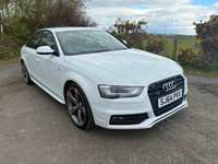 USED 2014 64 AUDI A4 2.0 TDI Black Edition Saloon 4dr Diesel Manual quattro Euro 5 (s/s) (177 ps) 