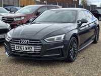 USED 2017 67 AUDI A5 2.0 TFSI S line Sportback 5dr Petrol S Tronic quattro Euro 6 (s/s) (252 ps) HEATED FRONT SEATS + CRUISE CONTROL