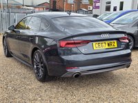 USED 2017 67 AUDI A5 2.0 TFSI S line Sportback 5dr Petrol S Tronic quattro Euro 6 (s/s) (252 ps) HEATED FRONT SEATS + CRUISE CONTROL