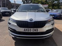 USED 2020 69 SKODA KAROQ 1.5 TSI ACT SportLine SUV 5dr Petrol Manual Euro 6 (s/s) (150 ps) PANO ROOF | HEATED SEATS