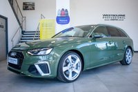 USED 2024 24 AUDI A4 AVANT 2.0 TFSI 40 S line Estate 5dr Petrol S Tronic Euro 6 (s/s) (204 ps) Rare District Green Metallic