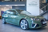USED 2024 24 AUDI A4 AVANT 2.0 TFSI 40 S line Estate 5dr Petrol S Tronic Euro 6 (s/s) (204 ps) Rare District Green Metallic